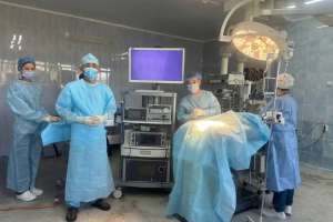 Елімізде алғаш рет балаларды лазерлік литотрипсия әдісімен емдеу жүргізілді