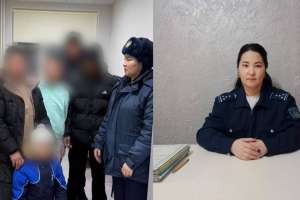 ШҚО-да полиция қызметкері бес баланы уланудан құтқарды