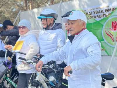 Елордада Taza Qazaqstan акциясы аясында велошеру ұйымдастырылды