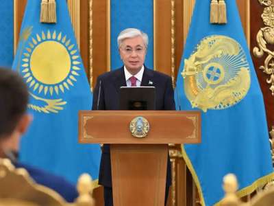 Мемлекет басшысы Әлем чемпионаты жүлдегерлерін марапаттау шарасына қатысты