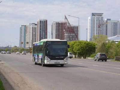 Астанада он үш автобустың қозғалыс бағыты өзгерді