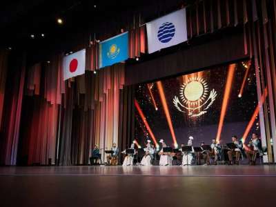 Жапонияда ҚР Ұлттық күніне орай Қазақстанның туы көтерілді