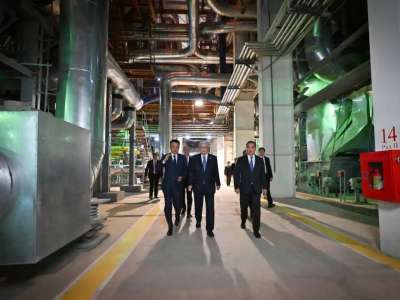 Президент елордадағы үшінші ЖЭО-ның алғашқы кезегінің қызметімен танысты