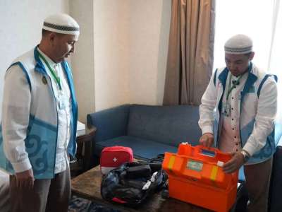 Меккеде алғашқы медициналық көмек көрсету орталығы жұмыс істейді