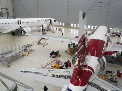 Елімізде әскери және мемлекеттік ұшақтарды жөндейтін орталық ашылады