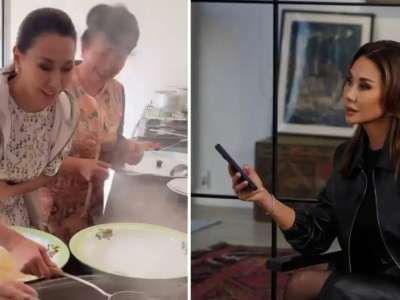 Танымал медиажұлдыз Динара Сәтжан Сарыағашта келіндік міндетін атқарды