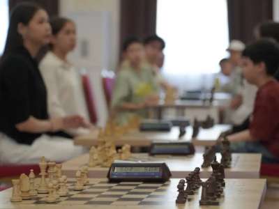 Елордада шахматтан отбасылық турнир өтіп жатыр