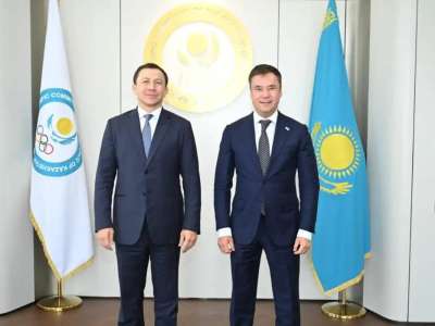 Геннадий Головкин ат спорты федерациясының президентімен кездесті