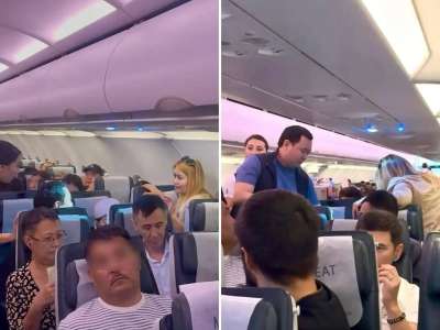 Дәрігерлер ұшақта есінен танып қалған жолаушыны аман алып қалды