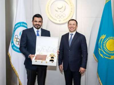 Геннадий Головкин Қатар ҰОК басшысымен кездесу өткізді