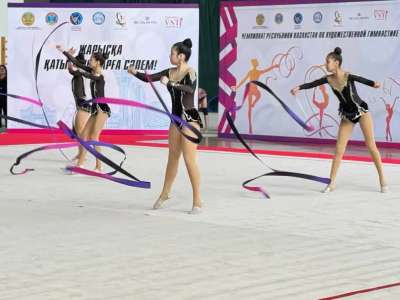 Астана қаласы көркем гимнастикадан кезекті Қазақстан чемпионатын қабылдады