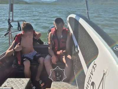 Бұқтырма су қоймасында екі бала құтқарылды