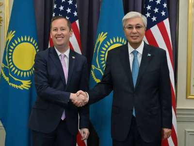 Қасым-Жомарт Тоқаев Серджио Горды қабылдады