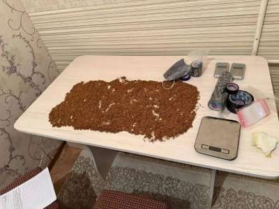 Шымкентте бір келі  есірткімен курьер ұсталды