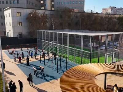 Биыл Байқоңыр ауданында 130-дан астам аула абаттандырылды