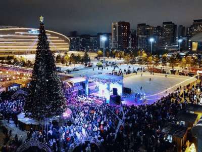 Жеңіс Қасымбек: Шырша шамын жағу рәсімі арқылы Жаңа жыл мерекесі басталды