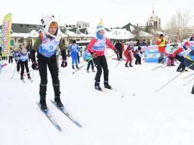 Елордалық саябақта  шаңғыдан  жарыс өтеді