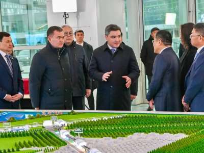 Үкімет басшысы Астанадағы LRT құрылысы қарқынын тексерді