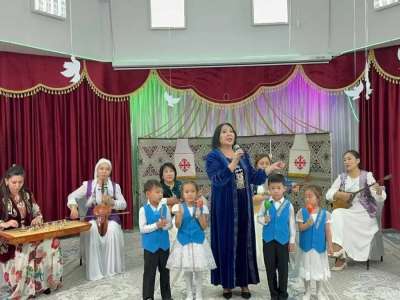 Балабақшада «Мәңгілік жаса, қыран елім, Қазақстаным!» атты ертеңгілік өтті