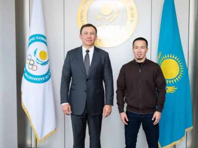 Геннадий Головкин әлем чемпионы Айдос Сұлтанғалимен кездесті