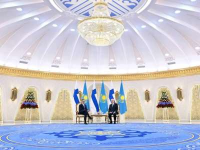 Қасым-Жомарт Тоқаев Финляндия Президентін Ақордада қарсы алды