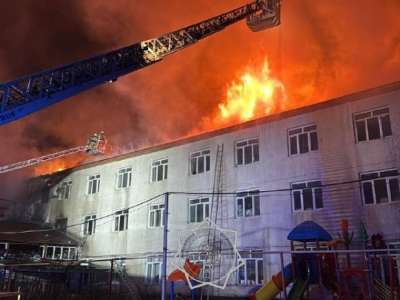 Алматыда балалар үйінің асханасы өртенді