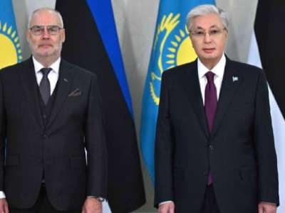 Қазақстан мен Эстония президенттері келіссөз жүргізді