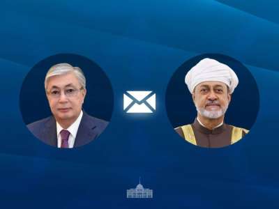 Президент Оман Сұлтанына құттықтау жеделхатын жолдады