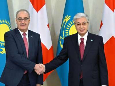 Тоқаев Швейцария вице-президентімен келіссөз жүргізді