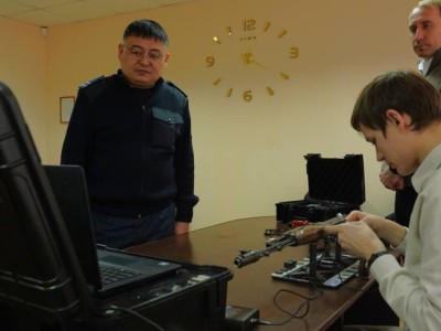 Қостанайда әдейі өшірілген қару нөмірін анықтайтын аппарат іске қосылды