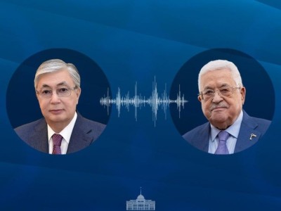 Мемлекет басшысы Палестина Президенті Махмұд Аббаспен телефон арқылы сөйлесті
