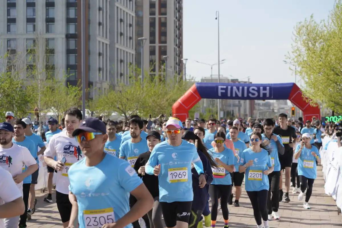 Елордада демалыс күні жаппай жүгіру жарысы өтеді