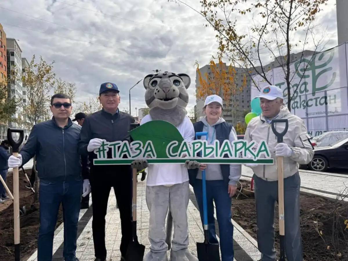 «Таза Қазақстан»: Астанада жаңа қоғамдық кеңістік ашылды