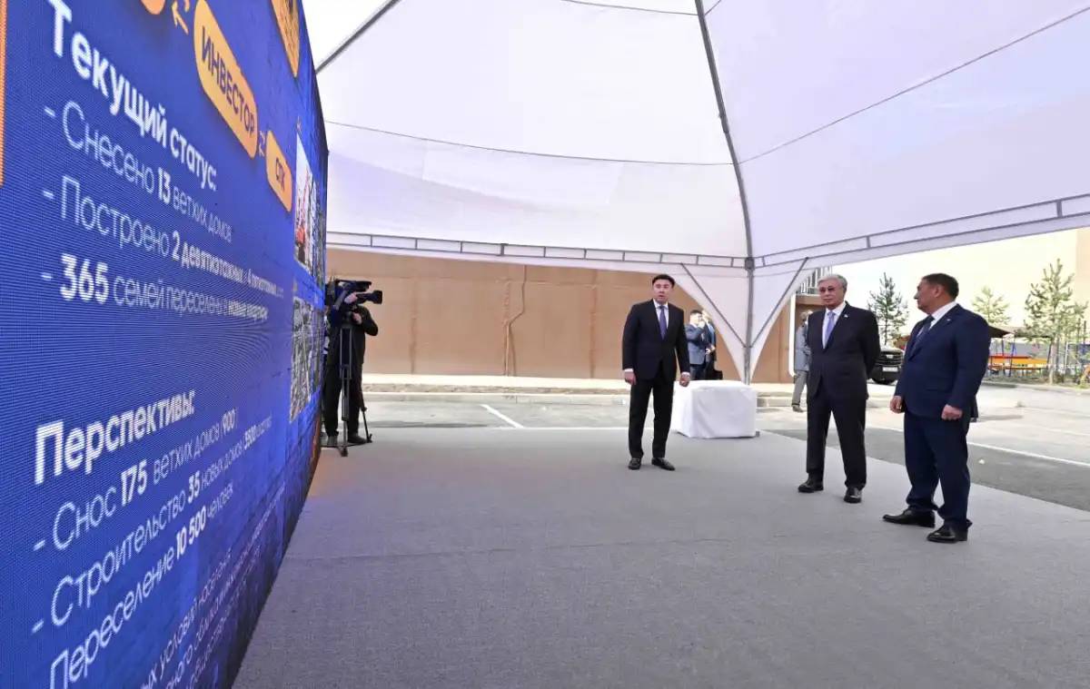 Президент Көкшетау қаласының 2050 жылға дейінгі бас жоспарымен танысты