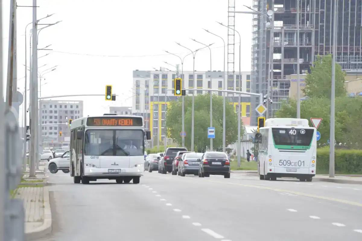 Елордада жеті автобустың қозғалыс бағыты өзгерді