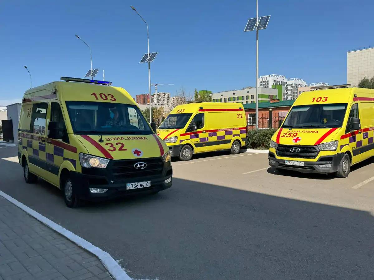 Астанада 100 жедел жәрдем көлігіне бейнебақылау орнатылады