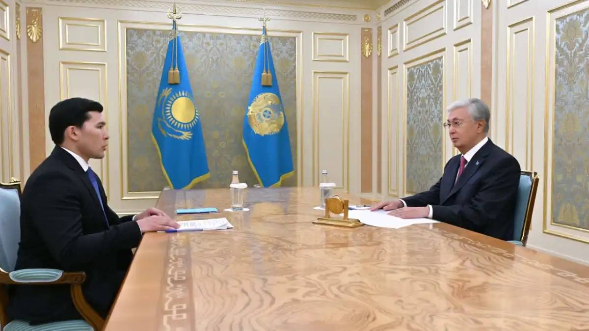 Мемлекет басшысы Туризм және спорт министрі Ербол Мырзабосыновты қабылдады