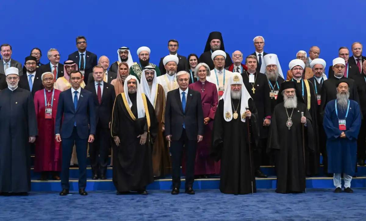 Астанада Әлемдік және дәстүрлі діндер көшбасшыларының VIII cъезі басталды