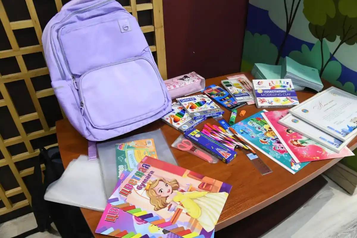«Мектепке жол»: Астанада 8 500-ден астам бала мектеп жабдықтарын тегін алады