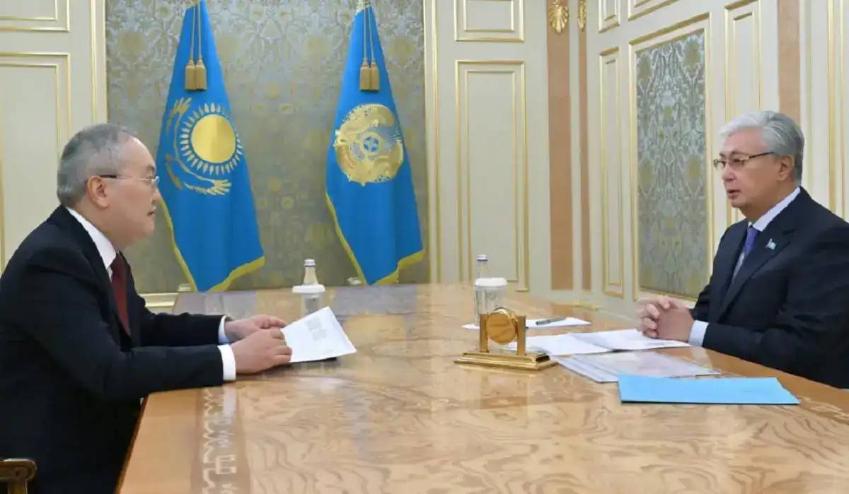 Мемлекет басшысы Қаржылық мониторинг агенттігінің төрағасын қабылдады