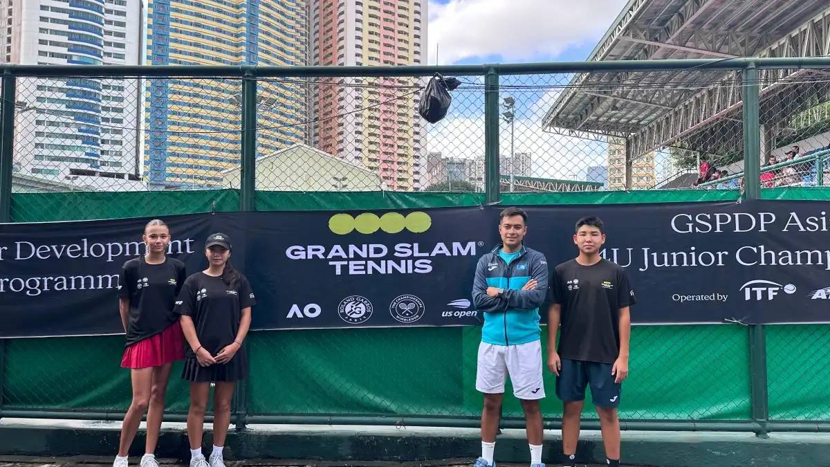Теннистен Қазақстан жасөспірімдер құрамасы Азия чемпионатында өнер көрсетеді