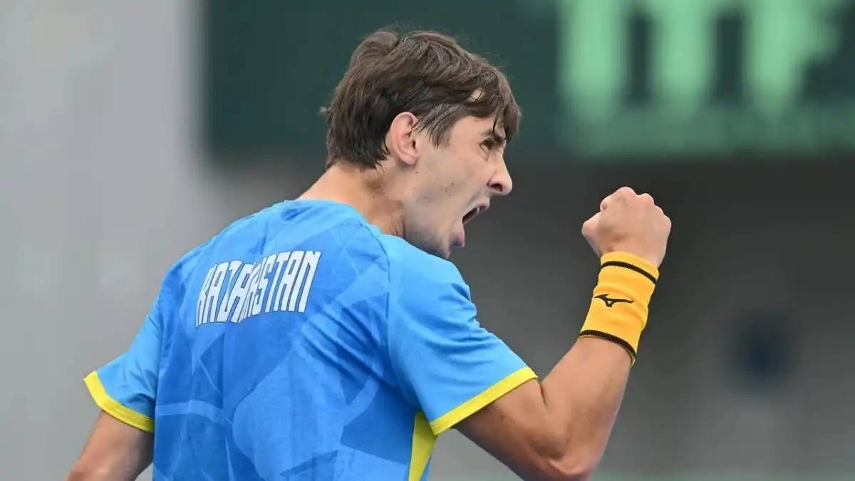 Қазақстандық теннисшілер Дэвис кубогын жеңіспен бастады