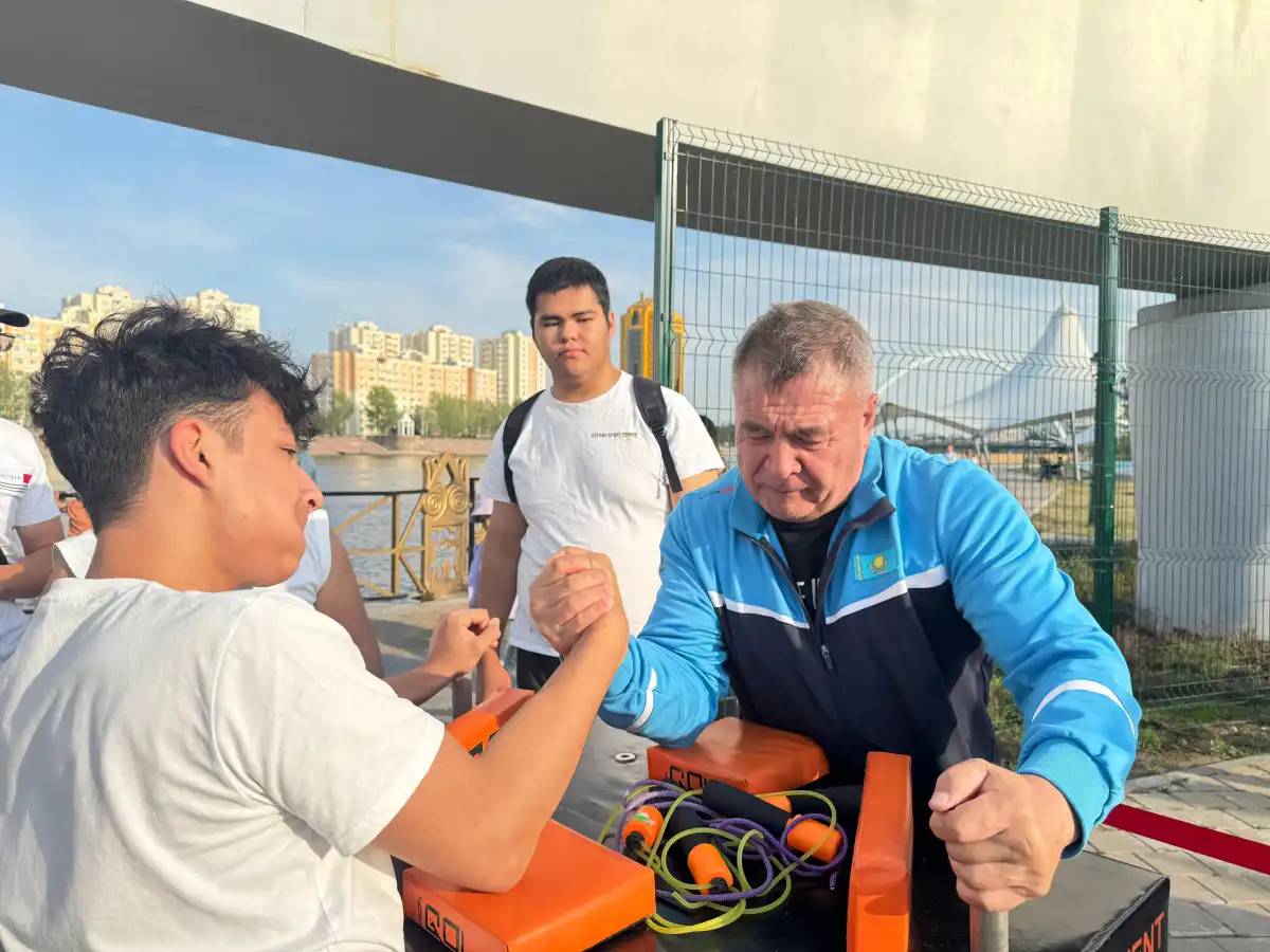 Astana sport power Fest ашық жаттығуы мәресіне жетті