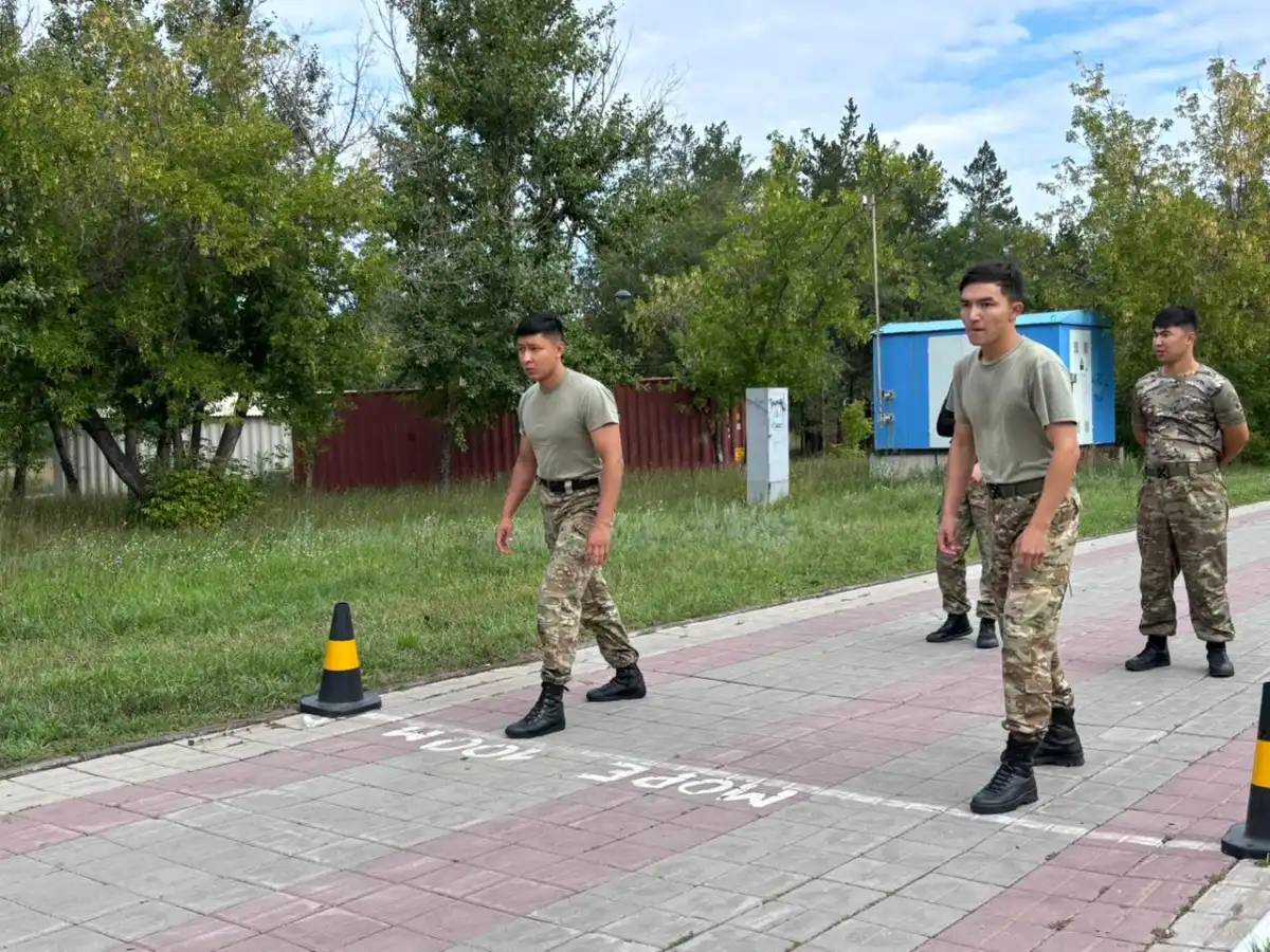 Қарағандыда 30-ға жуық  жас офицер кәсіби шеберліктерін шыңдады