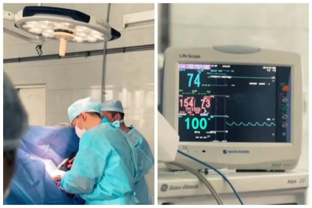 Алматылық дәрігерлер 4-қабаттан құлап, ауыр жағдайға түскен науқасты аман алып қалды