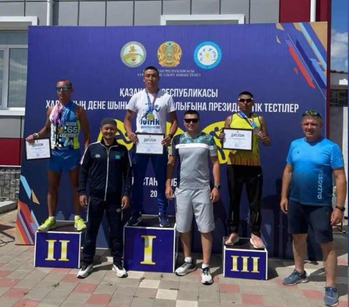 Астаналық полицейлер Президенттік көпсайыста жүлделі орын алды