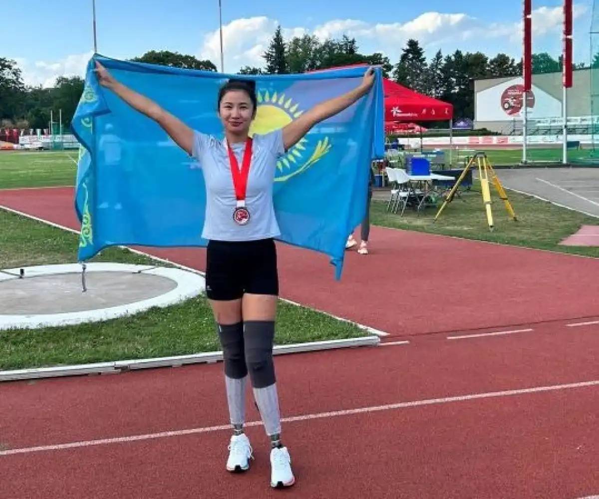 Елордалық спортшы әлемдік жарыста екі медаль жеңіп алды