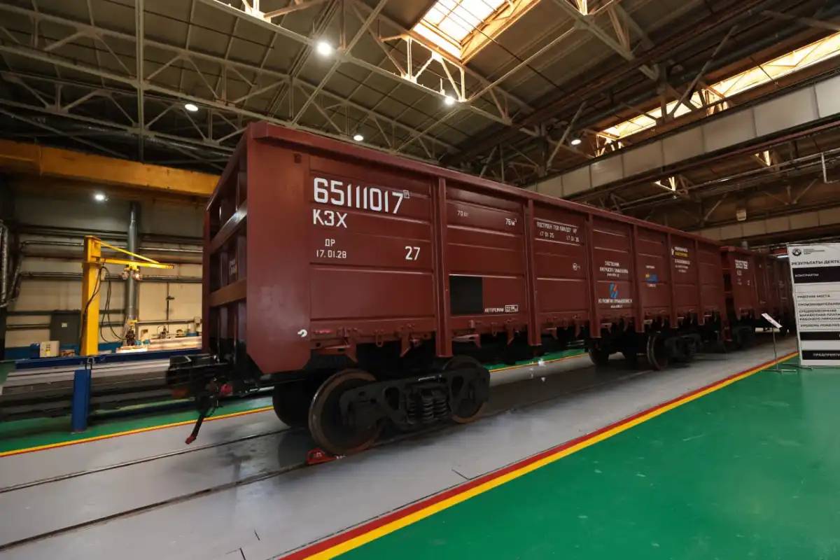 Қазақстанда ашық жүк вагондарын шығару 5 есеге артты