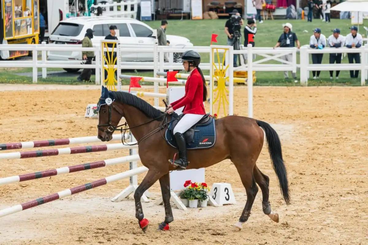 Астаналық ару халықаралық ат спорты кубогында алтын медаль иеленді