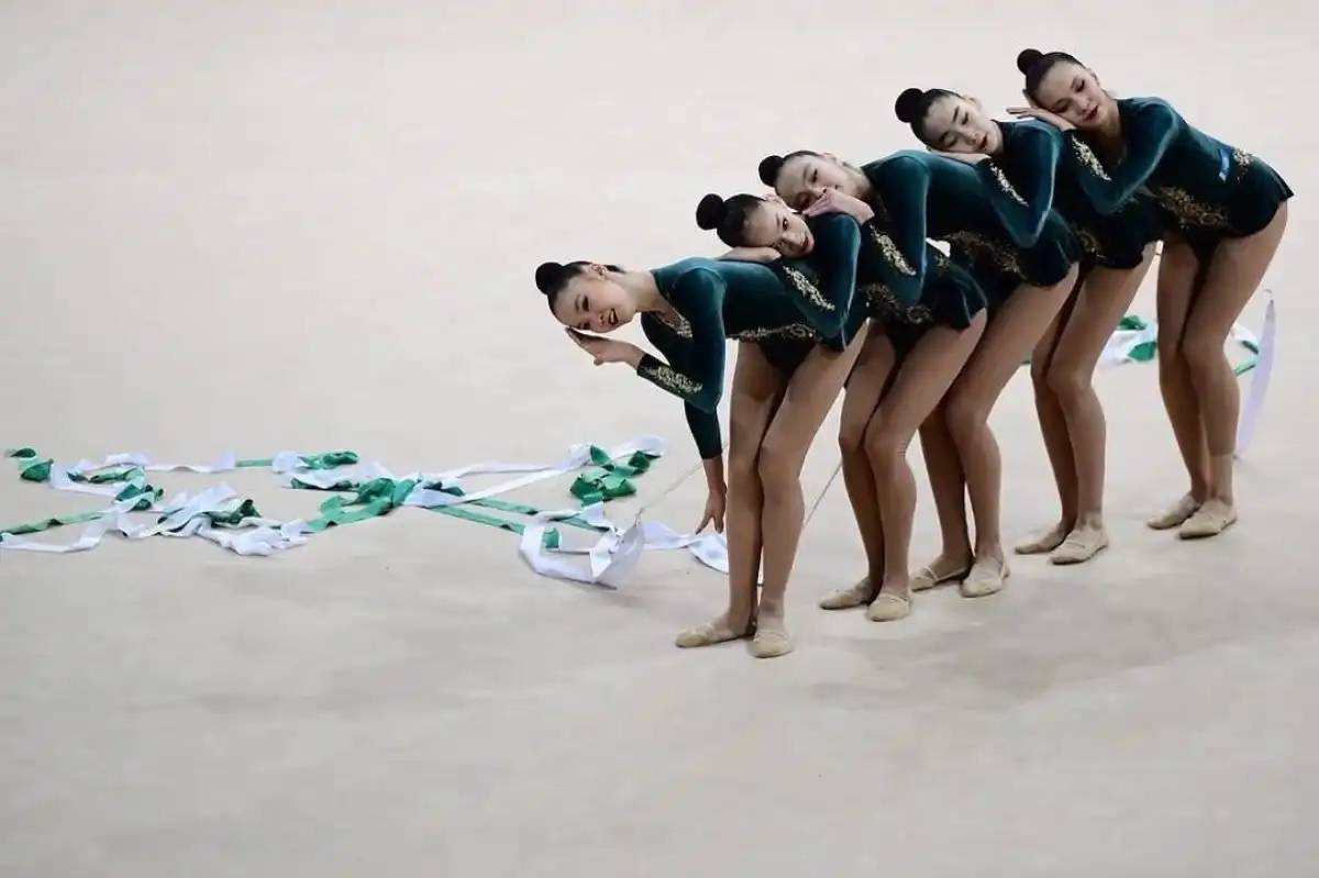 Елордалық гимнастар әлем кубогында қола медаль жеңіп алды